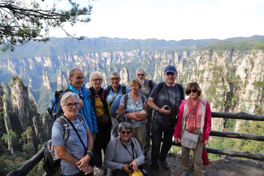 Nos visiteurs à Zhangjiajie