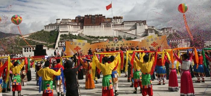 Shoton-Festival: Größtes Fest in Tibet