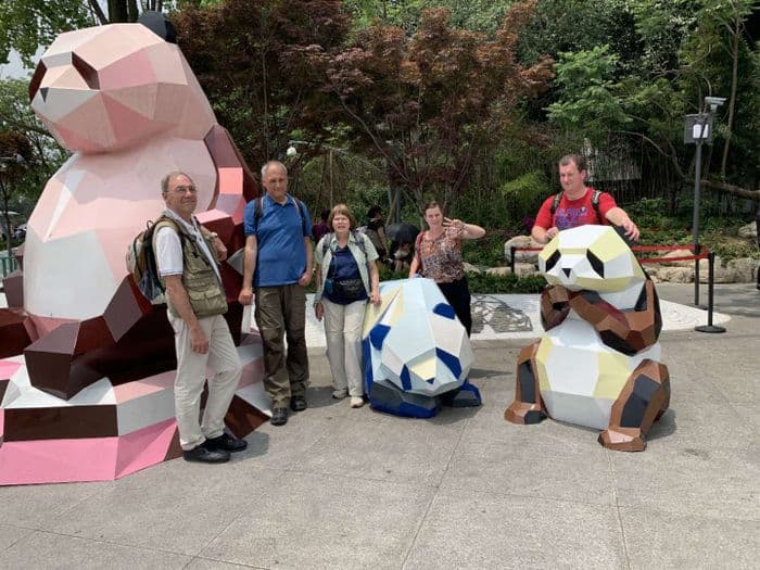 Eines der Highlights in Chengd