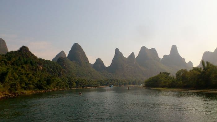 Li River Guilin Karst Mountains