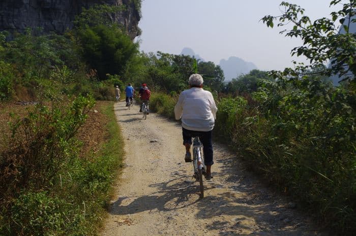 bike ride Yangshuo