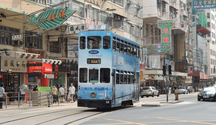 Hong Kong Double-decker tram