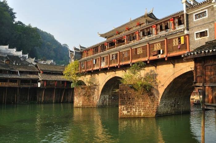 Regenbogenbrücke in Fenghuang