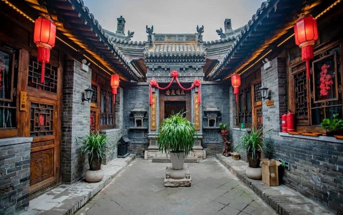 Pingyao Grand Theater Guild Hall East Garden inside